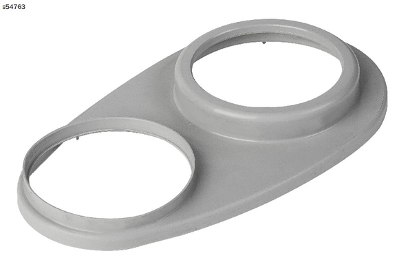 AANSLUITPLAAT 100MM S54763 - afb. 1