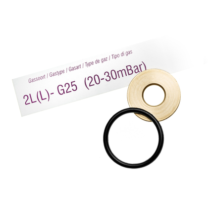 AARDGASSET (1:1) KK22 075587 - afb. 1