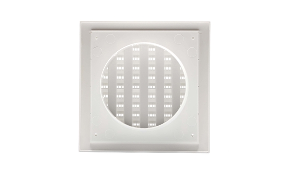 Afsl.vent.rooster 190x190 wit O125mm 636 - afb. 3