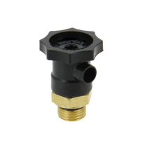 Aftapper 1/4" tbv stopkraan