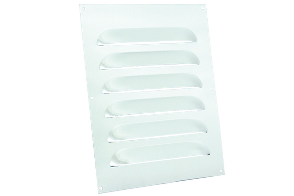 Alu schoepenrooster 250x400mm vlak model - afb. 1