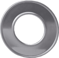 Aluminium rozet 90mm 450309 - afb. 1