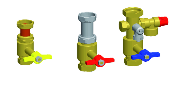 Atag aansluitset soloketel AX00480U - afb. 1