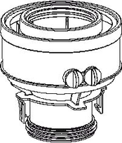 Atag concentrisch aansluitstuk AA1CA05U