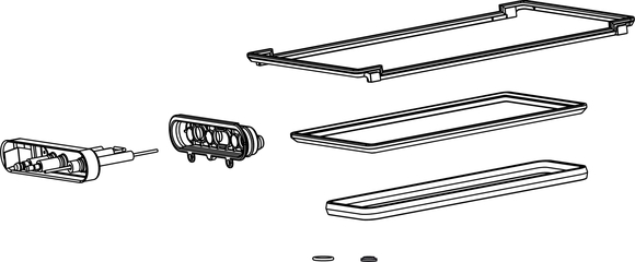 Atag onderhoudsset oss2 met elektrode S4785600 - afb. 1