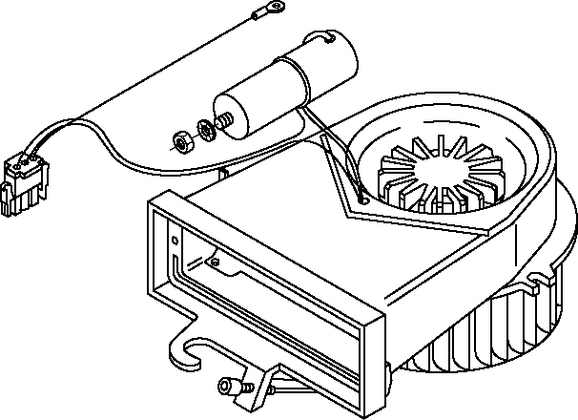 Atag vent.motor + cond 8st S4155700 - afb. 1