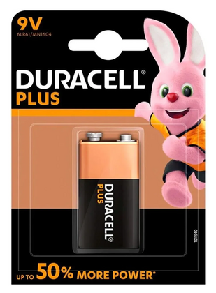  Batterij blok, niet oplaadbaar | PLUS 9V X1 - afb. 1
