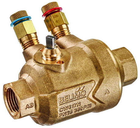 Betec PIQCV 2-wegkogelkraan drukonafhank - afb. 2