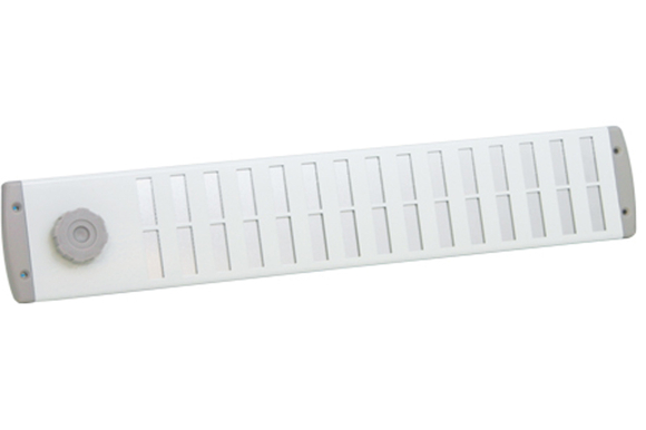 Bold Line Schuifrooster 500x90 Draaiknop - afb. 1