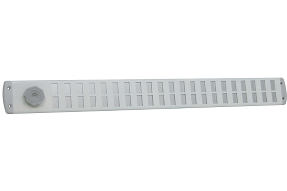 Bold Line Schuifrooster 650x65 Draaiknop - afb. 1