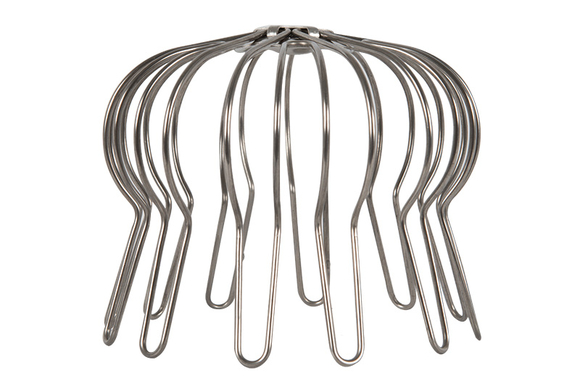 Boldraadrooster 110-130mm RVS - afb. 1