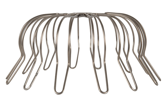 Boldraadrooster 140-160mm RVS - afb. 1