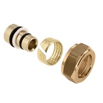 Bonfix 23905 Verloopset van 15 mm knel naar ø14x2,0 Alu-pers