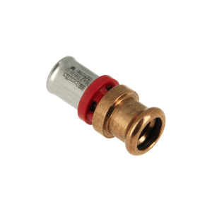 Bonfix Alu-pers 2004205 Rechte koppeling 16 x 12 M-Press - afb. 1