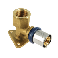 Bonfix Alu-pers Muurplaat 3/4"Bin.x 20mm