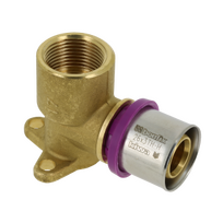 Bonfix Alu-pers Muurplaat 3/4"Bin.x 26mm