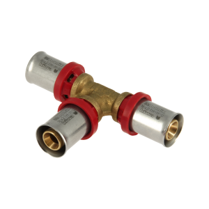 Bonfix Alu-pers T-stuk 16x16x16 mm - afb. 1