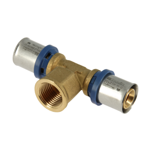 Bonfix Alu-pers T-stuk 20x1/2"Bin.x 20 - afb. 1