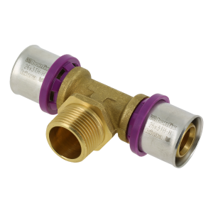 Bonfix Alu-pers T-stuk 26x3/4"Bui.x 26 - afb. 1
