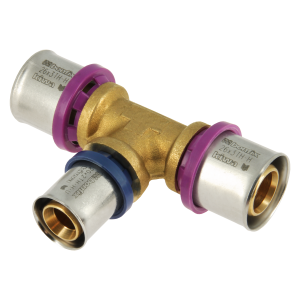 Bonfix Alu-pers Verloop T-stuk 26x20x26 - afb. 1