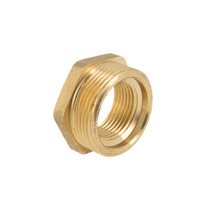 Bonfix Messing verloopring 3/2" buiten x 1 " binnen