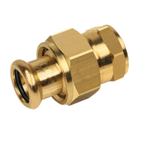 Copper-press 3-del. Koppeling 1 binnendraad x 22 mm