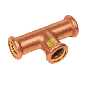 Bonfix Copper-press GAS T-stuk verlopend 22 x 22 x 15 mm - afb. 1