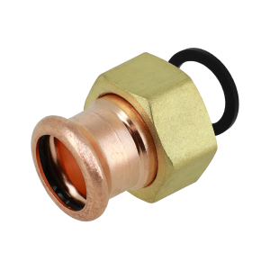 Copper-press Wartelkoppeling vlakke dichting 1 binnen X 28 - afb. 1