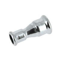 Bonfix Steel-press rechte verloopsok 28 x 22 mm