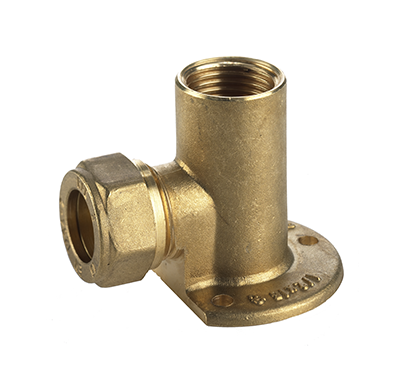 BPE Muurplaat 1/2"bn.dr. 15 mm knel 82570 - afb. 1