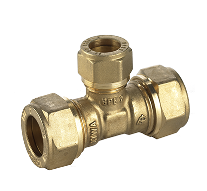 BPE T-stuk 22 x 15 x 22 mm 82505 - afb. 1