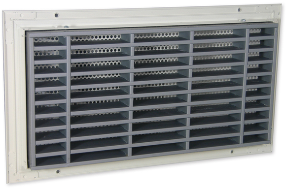 Brandwerend rooster 405x205mm wit - afb. 2