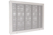 Brandwerend rooster 405x305mm wit - afb. 1
