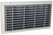 Brandwerend rooster 505x205mm wit - afb. 2