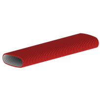 BUH HB+ flex kanaal rood ovaal 133x55 (2