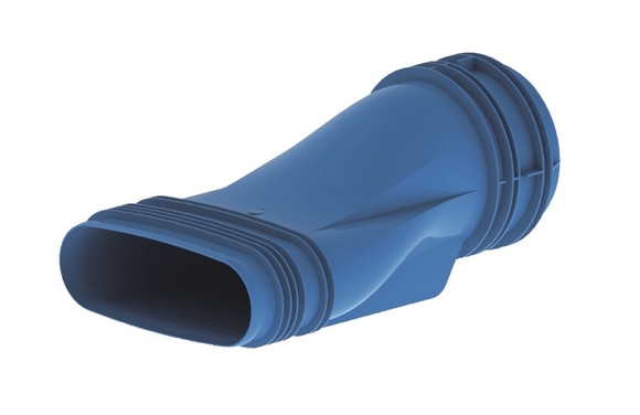 BUH HB+ koppelstuk rond/ovaal 400480444 - afb. 1