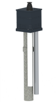 BUH MD met conc.pijp 60/100 standaard ve