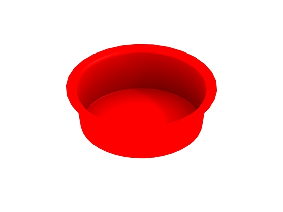 BUH PVC deksel 150 rood 400470363 - afb. 2