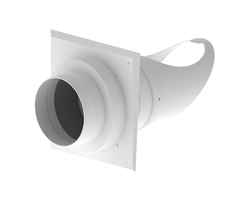 BUH schachtaansluiting 80/125 Flex + bra