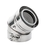 BUH Star bocht 45gr. 80/125 PP/RVS (2 st - afb. 1