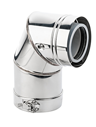 BUH Star bocht 90gr. 80/125 PP/RVS 40045 - afb. 1