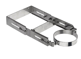 BUH Star muurbeugelverlenging RVS (90-28