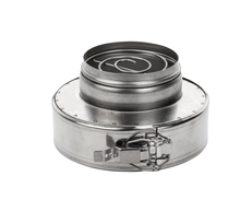 BUH Star rookgasuitmonding 80/125 RVS 40