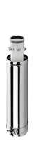 BUH Star verlengpijp 80/125 inkortb. lgt