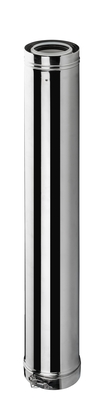 BUH Star verlengpijp 80/125 lgt. 1000mm - afb. 1