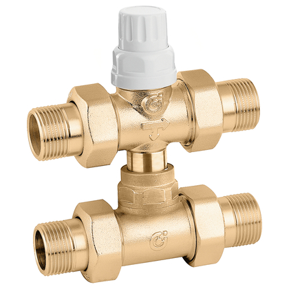 Caleffi 4-weg zoneventiel 1" - afb. 1