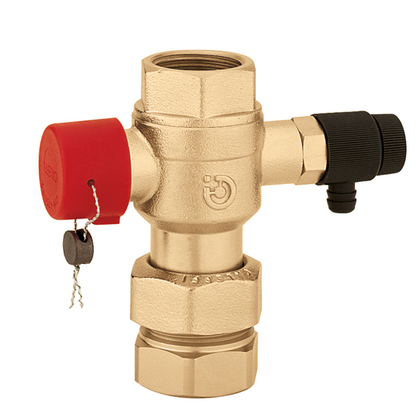 Caleffi 8x exp.vatkopp 3/4 m/ kogelafslu - afb. 1