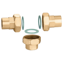 Caleffi Aansluitset 1"f Tbv 524600 52400