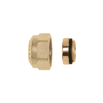 Caleffi afsluitdop voor collectoren 23P