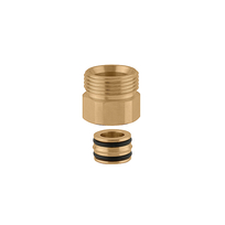 Caleffi kopp. met O-ring 23p.1,5x3/4"bu